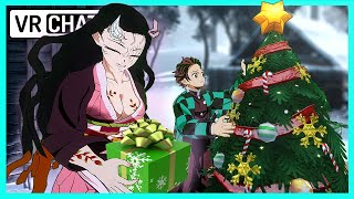 Nezukos First Christmas Demon Slayer VR [upl. by Tessie]