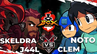 SkeldraJ44L VS ClemNoto  Pools  Brawlhalla World Championship 2024 [upl. by Ynattib]