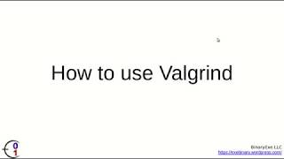 Valgrind tool in Linux [upl. by Aztiraj146]