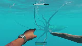 Stranded Deep BOSS FIGHT Giant SQUID Fail lol [upl. by Bazar]