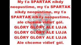 Spartakovská hymna text [upl. by Rozella]