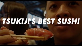 TSUKIJIS BEST SUSHI  JAPAN SERIES [upl. by Boland]