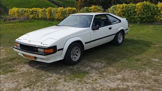 Celica Supra MKII Walkaround amp Short Drive [upl. by Abdella852]