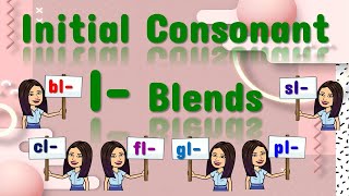 Initial Consonant l Blends  L Blends  Consonant Blends  Kindergarten  Teacher Beth Class TV [upl. by Ahsinom742]