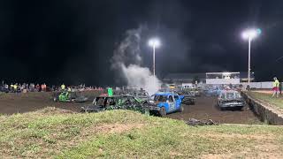 Crawford County Fair 2023 Demo Derby Full Size [upl. by Clauddetta]