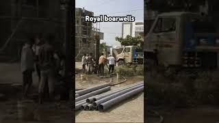 DRILLING Machine works 🔥 borewell ⚡shortsytshorts youtubeshorts [upl. by Alliuqal427]