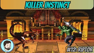 Killer Instinct Super Nintendo  Part 12 Riptor [upl. by Einnil]