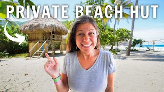 Staying on Playa Brava in Tayrona National Park Beach Hut Tour  Colombia Travel Vlog [upl. by Elokcin49]