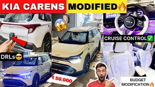 KIA Carens 2023 Modifications✅Base Model to Top इस Rate में😳NEW KIA CARRENS MODIFIED👌🏻Prestige🔥 [upl. by Arvin]