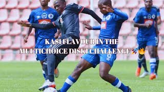 KASI FLAVOUR 🚀🔥🔥MULTICHOICE DISKI CHALLENGE Skills and showboating kasiflavour football soccer [upl. by Blaseio]