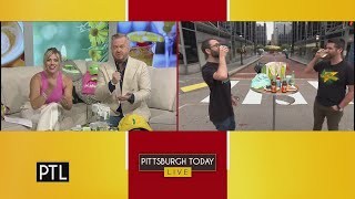 Picklesburgh returns with pickle juice drinking contest and more [upl. by Nassi]