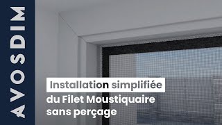 Filet Moustiquaire pour fenêtre sans perçage [upl. by Atnas964]