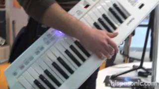 Roland Lucina AX09 en la Musikmesse 2010 [upl. by Nahshun]