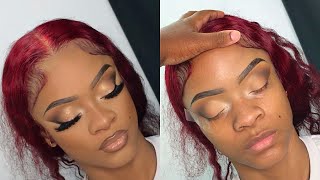 Dramatic Full Glam  Client Makeup Tutorial [upl. by Esirahc]