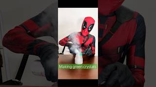 Making green crystals shorts deadpool lifehacks lifehack foryou [upl. by Ylicis77]