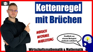 Kettenregel Brüche  Ableitung Kettenregel Bruch [upl. by Nnylsaj]