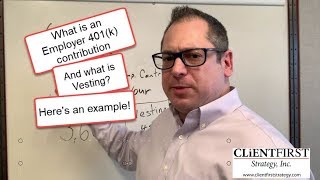 What is a 401k company contribution and vesting schedule [upl. by Sylvester]