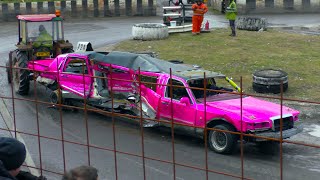 Metal Mania 2023 Unlimited Bangers amp Micro Bangers  Warton Stock Car Club [upl. by Ahsenyl124]