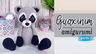 guaxinim amigurumi part1 [upl. by Wirth]