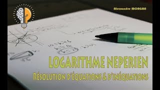 Term  Résolution déquations et dinéquations avec ln [upl. by Einon]