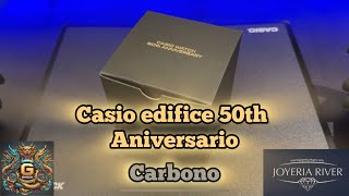 Casio edifice 50th aniversario efss640ze [upl. by Noillid]