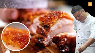 Easy Air Fryer Crispy Pork Belly Cooking by Masterchef • Taste Show [upl. by Laeria]