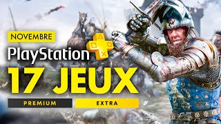 PlayStation Plus PS4 amp PS5  NOVEMBRE 2024  Les JEUX du PS Plus Extra amp Premium  🔥 [upl. by Hara]