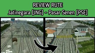 PART 1 Review Rute Daop 1 Jakarta  Trainz Simulator Indonesia [upl. by Kornher69]