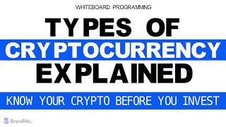 6 Types of Cryptocurrency Explained  Crypto Types [upl. by Auhso]