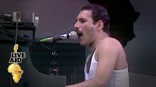 Queen  Bohemian Rhapsody Live Aid 1985 [upl. by Tija917]