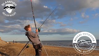 Match fishing the back of the Island Smooth hounds and a win Fishing uk Isle of Wight [upl. by Heaps]