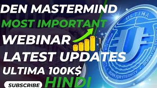 DEN MASTERMIND ULTIMA LASTEST UPDATES  कैसे ultima 100k तक जाएगा BOOSTER SPLITS NEW UPDATES [upl. by Ahsinar]