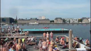 B  Badeschiff bathing ship  Arena  Berlin Treptow [upl. by Vaclava]