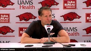 Eric Musselman recaps 10690 win over UNC Wilmington [upl. by Marget285]