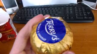 Unboxing a Terrys Chocolate Orange [upl. by Nolyarb]