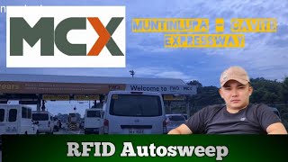 MCX Muntinlupa  Cavite Expressway Philippines Tollgate  Toll Rate  Bacoor City RFID Autosweep 🇵🇭 [upl. by Gladys]