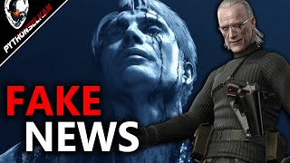 PythonSelkan Did NOT Create the Metal Gear Zero MGS0 Theory  Hideo Kojima Fake News amp more [upl. by Licha874]