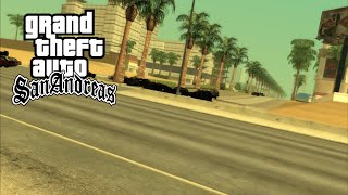 GTA San Andreas  Julius Thruway South Las Venturas Ambience Ambience Sounds [upl. by Euqirrne]