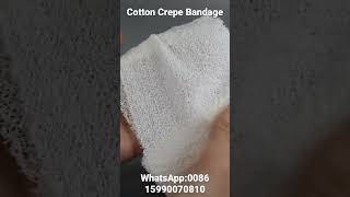 Cotton Crepe Bandage Elastic Bandage For Hospital Use medical hospitalpharmacy factory [upl. by Biles977]