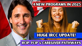 😳 Woah 4 New Canada PR Pathways Coming In 2025  RCIP FCIP amp Caregiver Pathways  IRCC [upl. by Harihs642]