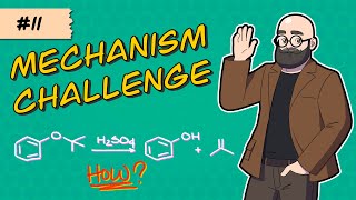 Mechanism Challenge Acidic Cleavage of Butyl Phenyl Ether [upl. by Ernie]