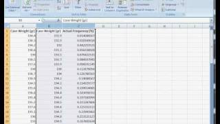 How to Construct a Cumulative Distribution Plot in Excel 2007 [upl. by Giovanna]