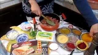 LASAGNE RECETTE TUNISIENNE لازانية على الطريقة التونسية [upl. by Ecnerrot]