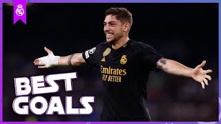 Fede Valverde’s BEST Real Madrid GOALS [upl. by Bovill]