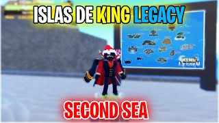 TODAS LAS ISLAS DEL SECOND SEA KING LEGACY [upl. by Jedd381]