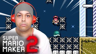 LOOK AT MY FACE YEAH IM THAT MAD SUPER MARIO MAKER 2 55 [upl. by Adnuhsor]