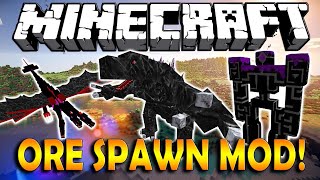 MINECRAFT ORESPAWN MOD part 2 [upl. by Hailahk559]