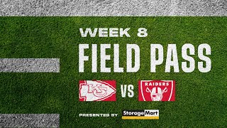 Kansas City Chiefs vs Las Vegas Raiders  NFL Week 8  Field Pass Pregame Show 🏈 [upl. by Granthem687]