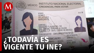 INE llama a renovar credenciales vencidas después de elecciones [upl. by Elish]