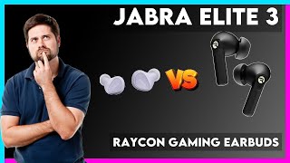 Jabra Elite 3 vs Raycon Gaming Earbuds Comparison [upl. by Gussy]